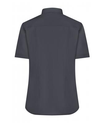 Dames Ladies' Shirt Short-Sleeved Poplin Carbon 8506