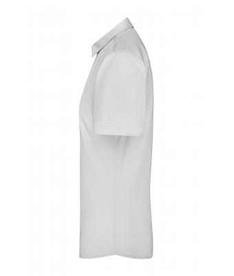 Dames Ladies' Shirt Short-Sleeved Poplin Lichtgrijs 8506