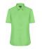 Dames Ladies' Shirt Short-Sleeved Poplin Lime 8506