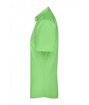 Damen Ladies' Shirt Short-Sleeved Poplin Lime-green 8506