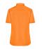 Dames Ladies' Shirt Short-Sleeved Poplin Oranje 8506