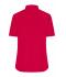 Dames Ladies' Shirt Short-Sleeved Poplin Rood 8506