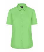 Damen Ladies' Shirt Short-Sleeved Poplin Lime-green 8506