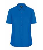 Damen Ladies' Shirt Short-Sleeved Poplin Royal 8506
