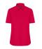 Ladies Ladies' Shirt Shortsleeve Poplin Red 8506