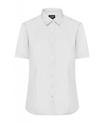 Damen Ladies' Shirt Shortsleeve Poplin White 8506