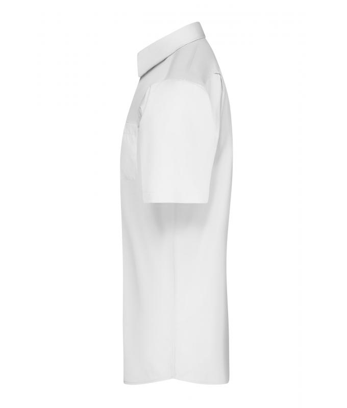 Homme Chemise homme à manches courtes en popeline Blanc 8507