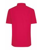 Homme Chemise homme à manches courtes en popeline Rouge 8507
