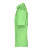 Homme Chemise homme à manches courtes en popeline Vert-citron 8507