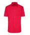 Herren Men's Shirt Short-Sleeved Poplin Tomato 8507