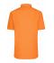 Heren Men's Shirt Short-Sleeved Poplin Oranje 8507