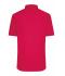 Heren Men's Shirt Short-Sleeved Poplin Rood 8507