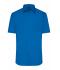 Heren Men's Shirt Short-Sleeved Poplin Royal 8507