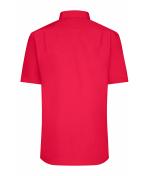 Heren Men's Shirt Short-Sleeved Poplin Tomaat 8507