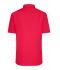 Herren Men's Shirt Short-Sleeved Poplin Tomato 8507