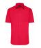 Herren Men's Shirt Short-Sleeved Poplin Tomato 8507