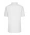 Herren Men's Shirt Short-Sleeved Poplin White 8507