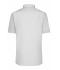 Herren Men's Shirt Shortsleeve Poplin Light-grey 8507