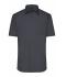 Men Men's Shirt Shortsleeve Poplin Carbon 8507