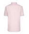 Herren Men's Shirt Shortsleeve Poplin Light-pink 8507