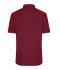 Men Men's Shirt Shortsleeve Poplin Wine 8507