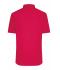 Herren Men's Shirt Shortsleeve Poplin Red 8507