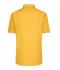 Men Men's Shirt Shortsleeve Poplin Yellow 8507