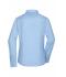Ladies Ladies' Shirt Longsleeve Micro-Twill Light-blue 8563