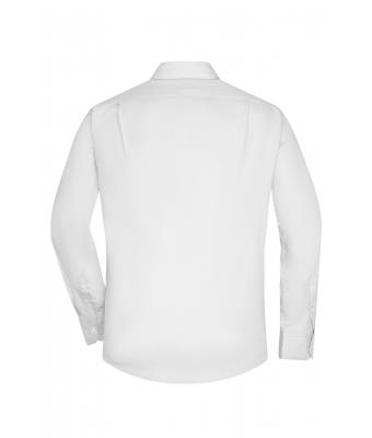 Homme Chemise homme à manches longues en Micro-Twill Blanc 8564