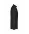Homme Chemise homme à manches longues en Micro-Twill Noir 8564