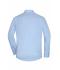 Herren Men's Shirt Long-Sleeved Micro-Twill Light-blue 8564