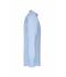 Heren Men's Shirt Long-Sleeved Micro-Twill Lichtblauw 8564