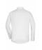 Heren Men's Shirt Long-Sleeved Micro-Twill Wit 8564