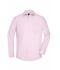 Herren Men's Shirt Longsleeve Micro-Twill Light-pink 8564