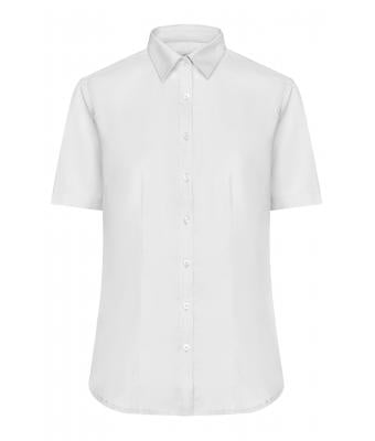 Femme Chemise femme à manches courtes en Micro-Twill Blanc 8565