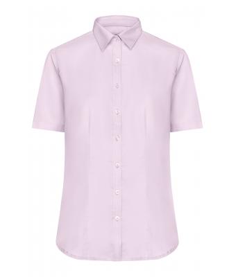 Ladies Ladies' Shirt Short-Sleeved Micro-Twill Light-pink 8565