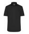 Homme Chemise homme à manches courtes en Micro-Twill Noir 8566