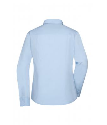 Dames Ladies' Shirt Longsleeve Oxford Lichtblauw 8567