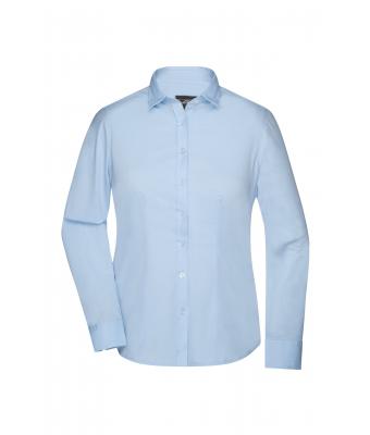 Dames Ladies' Shirt Longsleeve Oxford Lichtblauw 8567