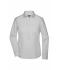 Dames Ladies' Shirt Longsleeve Oxford Zilver 8567