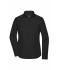 Dames Ladies' Shirt Longsleeve Oxford Zwart 8567