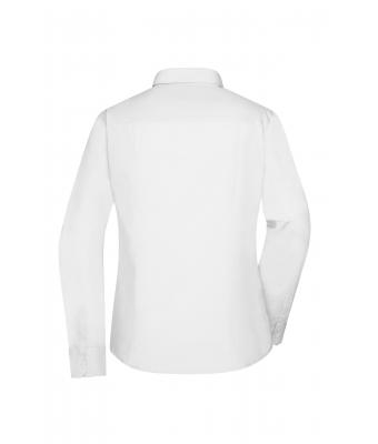 Dames Ladies' Shirt Longsleeve Oxford Wit 8567