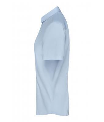 Femme Chemise femme à manches courtes Oxford Bleu-clair 8569