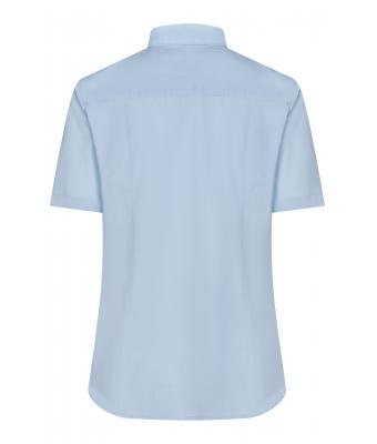 Femme Chemise femme à manches courtes Oxford Bleu-clair 8569