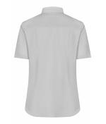 Dames Ladies' Shirt Shortsleeve Oxford Zilver 8569