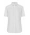 Damen Ladies' Shirt Shortsleeve Oxford White 8569
