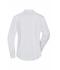 Damen Ladies' Shirt Longsleeve Herringbone White 8571