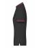 Ladies Ladies' Polo Black/red 8338