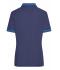 Ladies Ladies' Polo Navy/aqua 8338