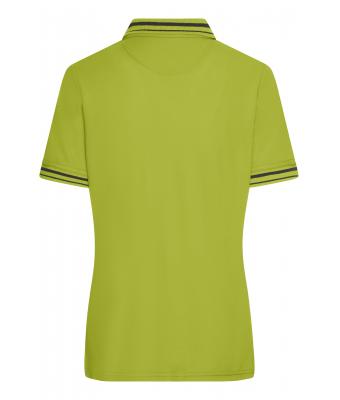 Dames Ladies' Polo Chemisch geel/carbon 8338